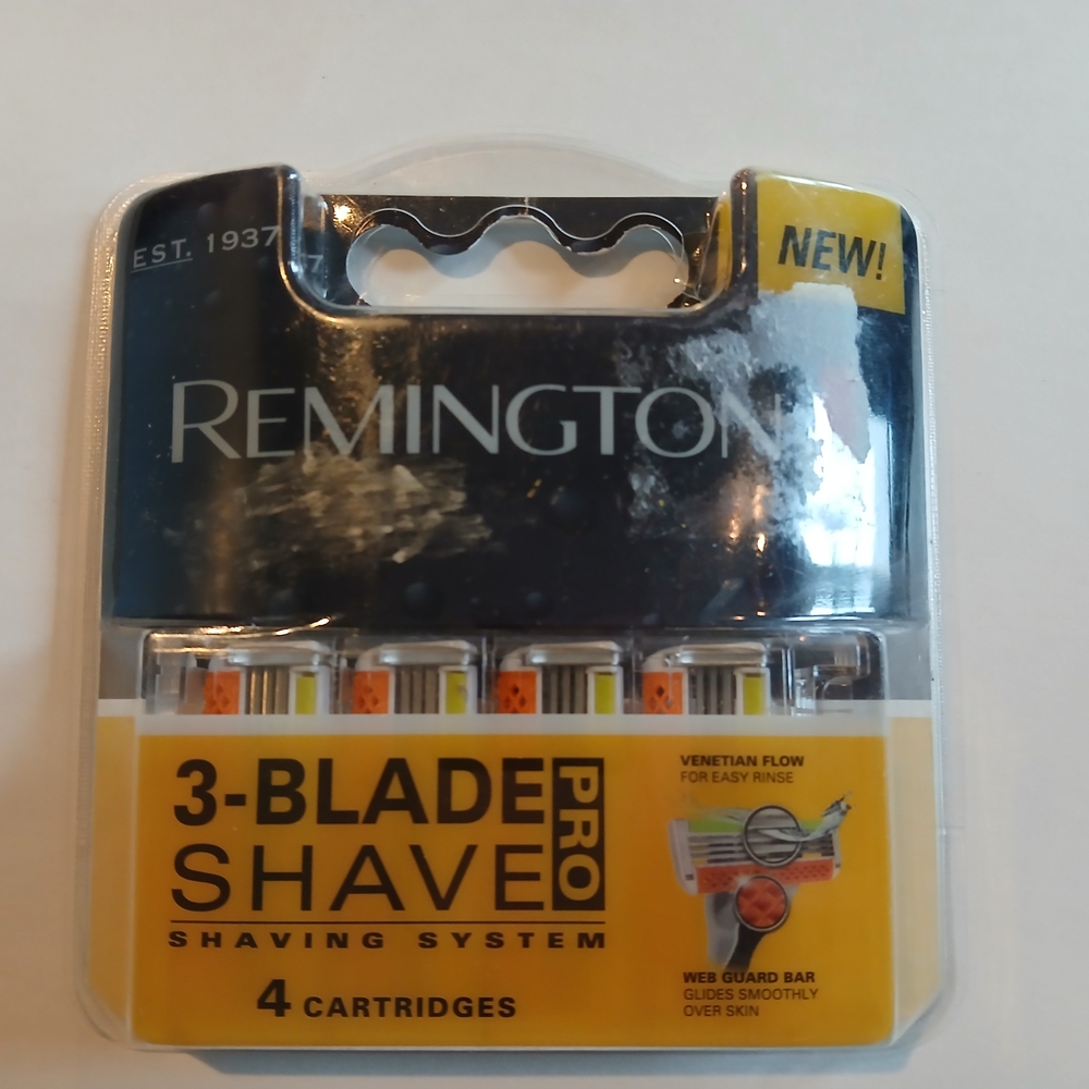 Remington 3 Blade Pro Shave Cartridges Venetian Flow Web Guard Bar